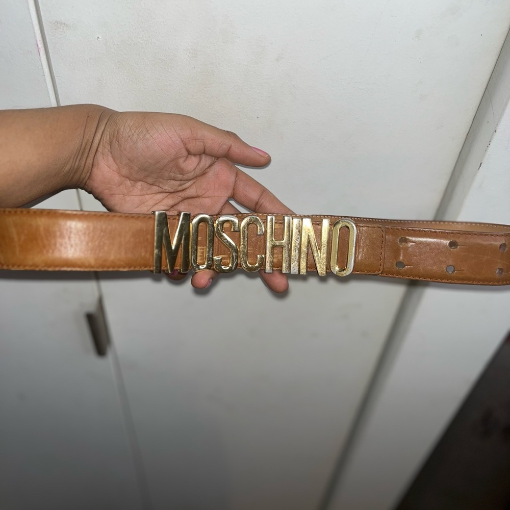 Authentic Moschino Belt (Fair Condition)